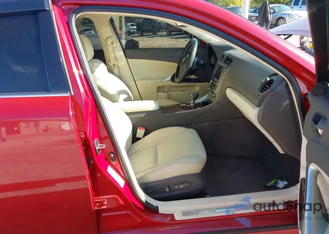 2011 Lexus Is 250 from USA, damaged, VIN JTHCF5C26B5049262